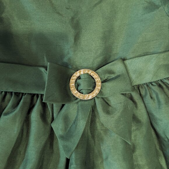 Emerald Green Christmas Dress 18-24m - Picture 2 of 4